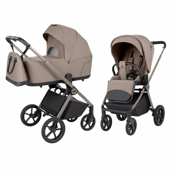 Коляска  2 в 1  Carrello  Ultra F  (Vintage Beige)