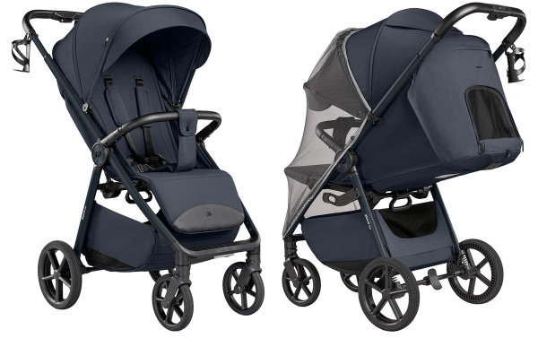 Коляска прогулочная  Carrello  Bravo Lite CRL-5529/26 (Midnight Blue 2026)