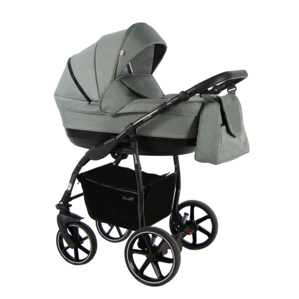 Коляска 2в1 Sevillababy Jamie ткань  (JM-06 т.зеленый) Коляска 2в1 Sevillababy Jamie ткань  (JM-06 т.зеленый)