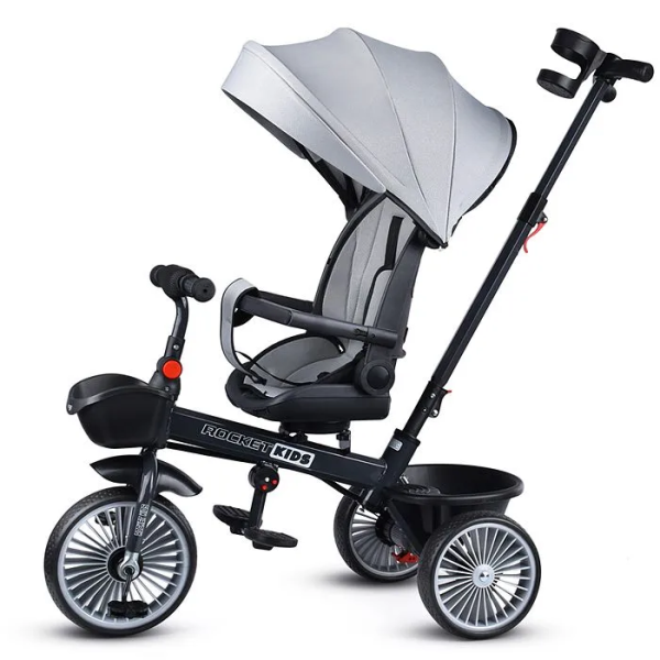 Велосипед 3-х колесный (Серый)