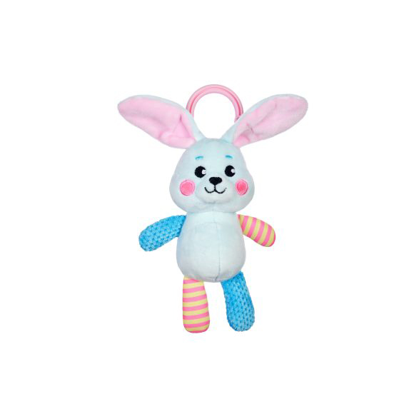 Подвеска-погремушка с вибрацией Зайка