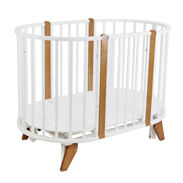 Кровать детская универсальная Pituso Stella 6в1 (106501-6 Белый-бук)